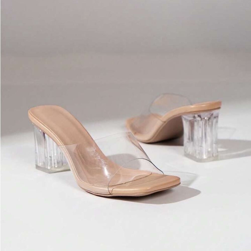 Shein clear heels size 8.5